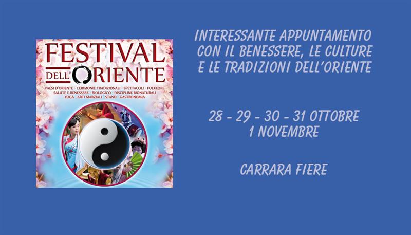 Festival dell'Oriente a Carrara